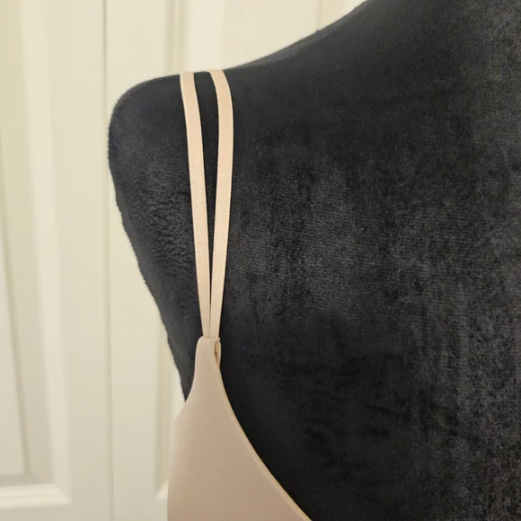 La SENZA Hello Sugar Push Up Bra Double-Strap Underwire Plunge Bra Nude Sz 34C - Picture 3 of 12